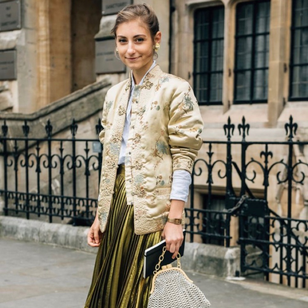 Reversible Asian Silk Jacket